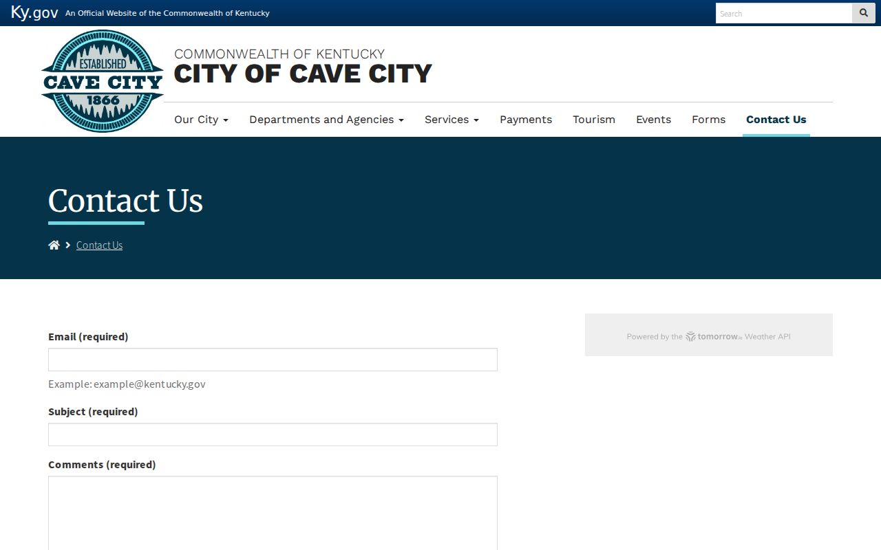 Cave City criminal history and Barren County contact channels
