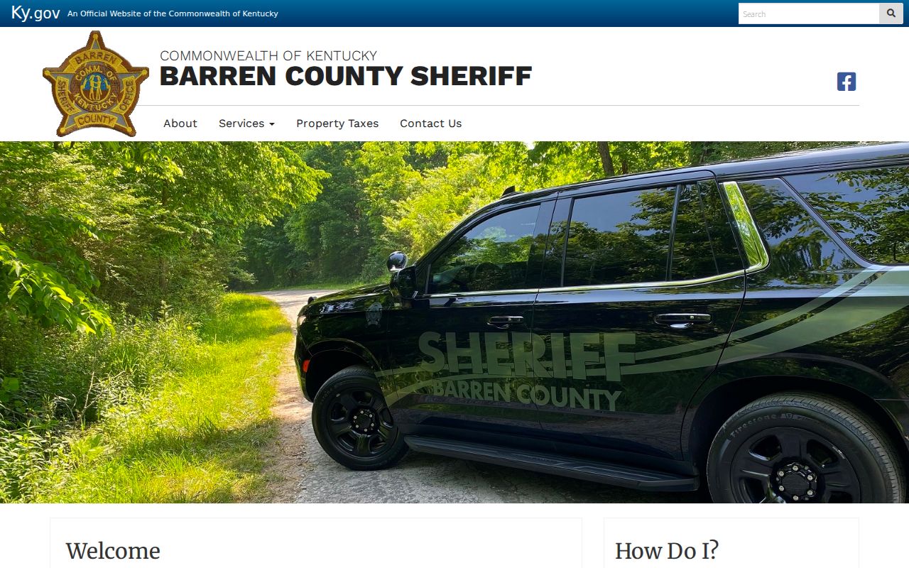 Barren County criminal history sheriff records source